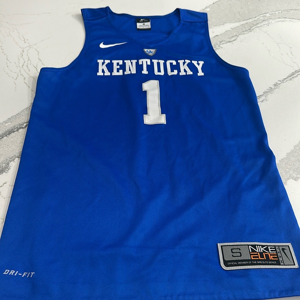 Kentucky Wildcats 2015 Nike Elite Jersey #1 (Blue)